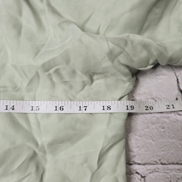 Sancia Australia Annika Blouse Button Accent Green New Size Medium - Picture 8 of 11